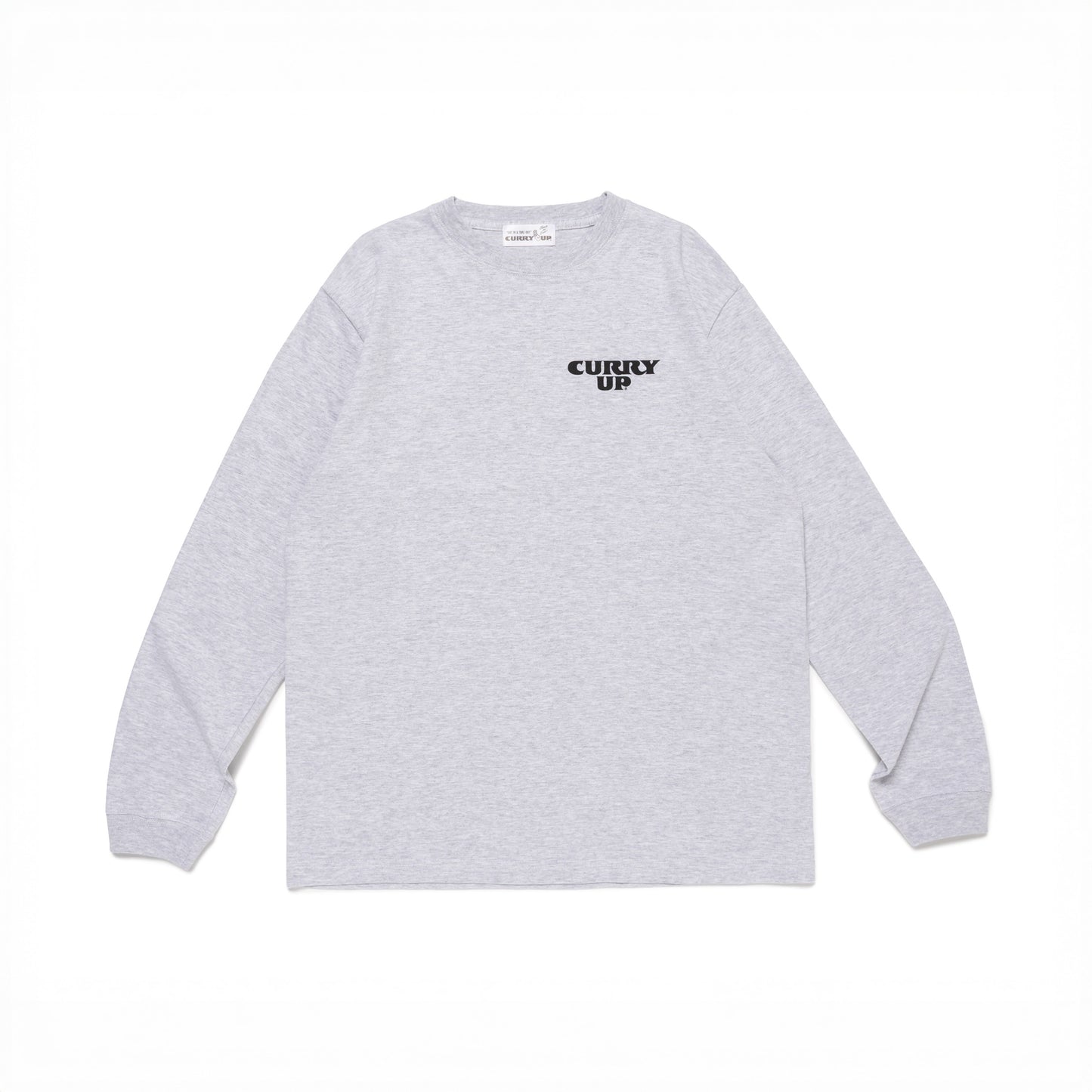 CURRY UP L/S T-SHIRT GY-A