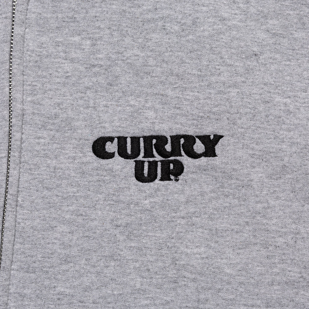 CURRY UP ZIP HOODIE GY-C